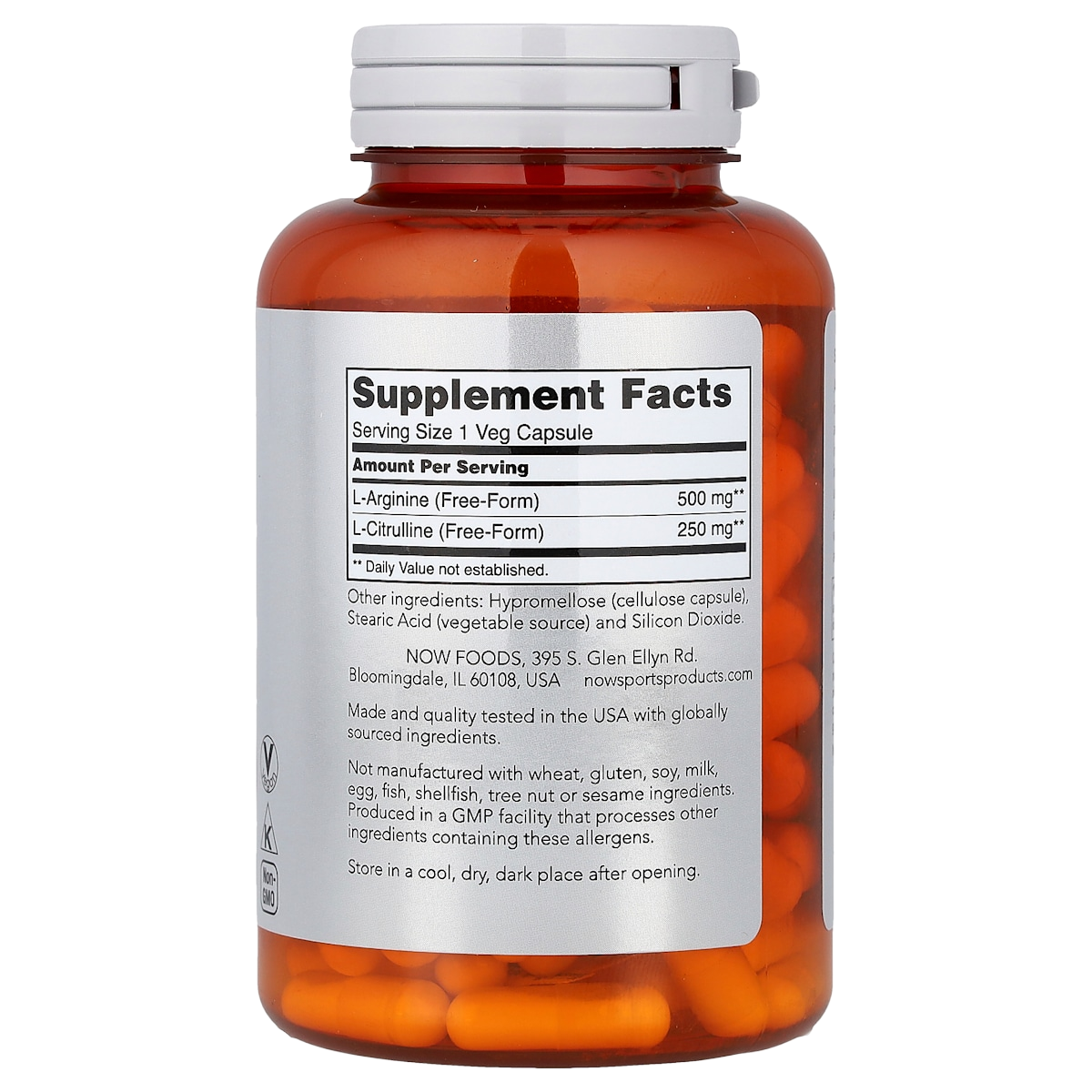 Supplement facts panel
