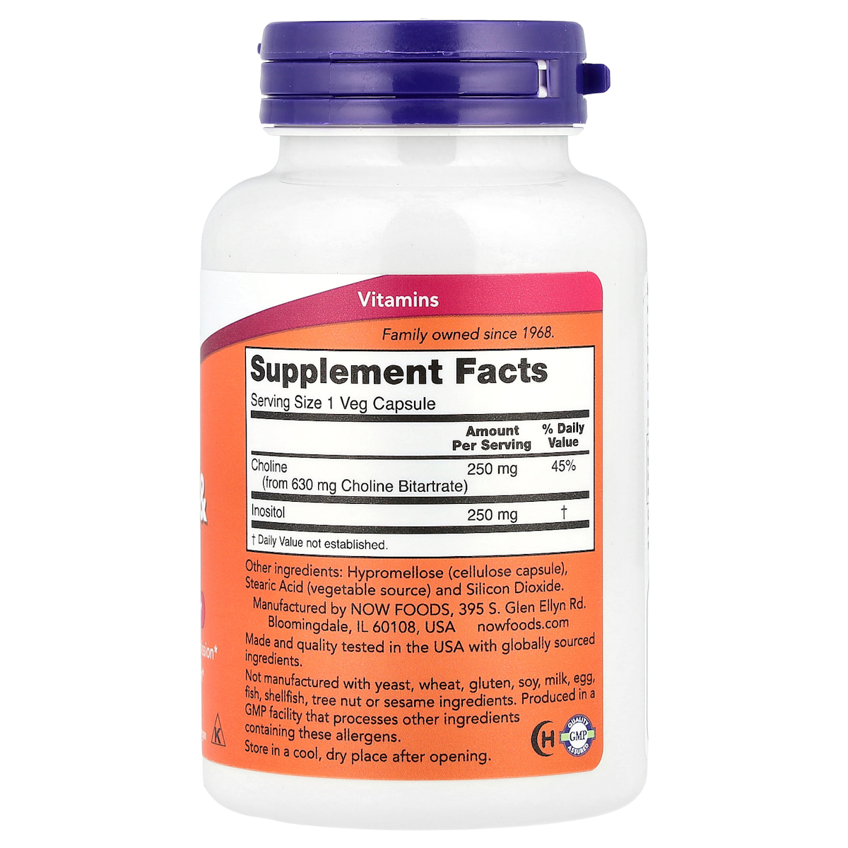 Supplement facts panel