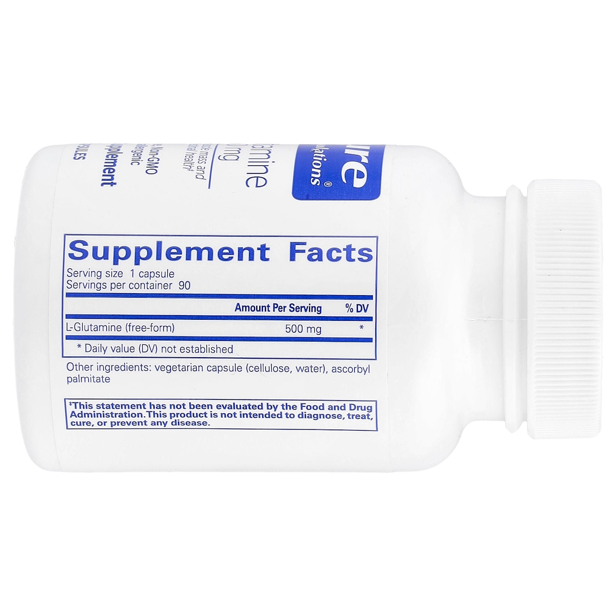 Supplement facts panel