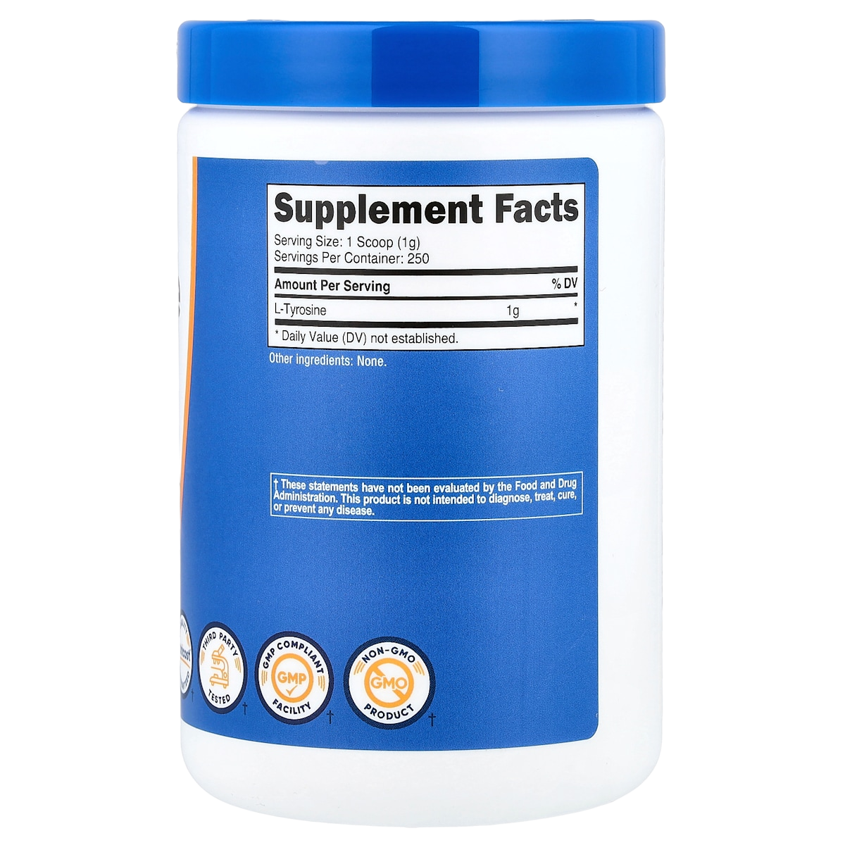 Supplement facts panel