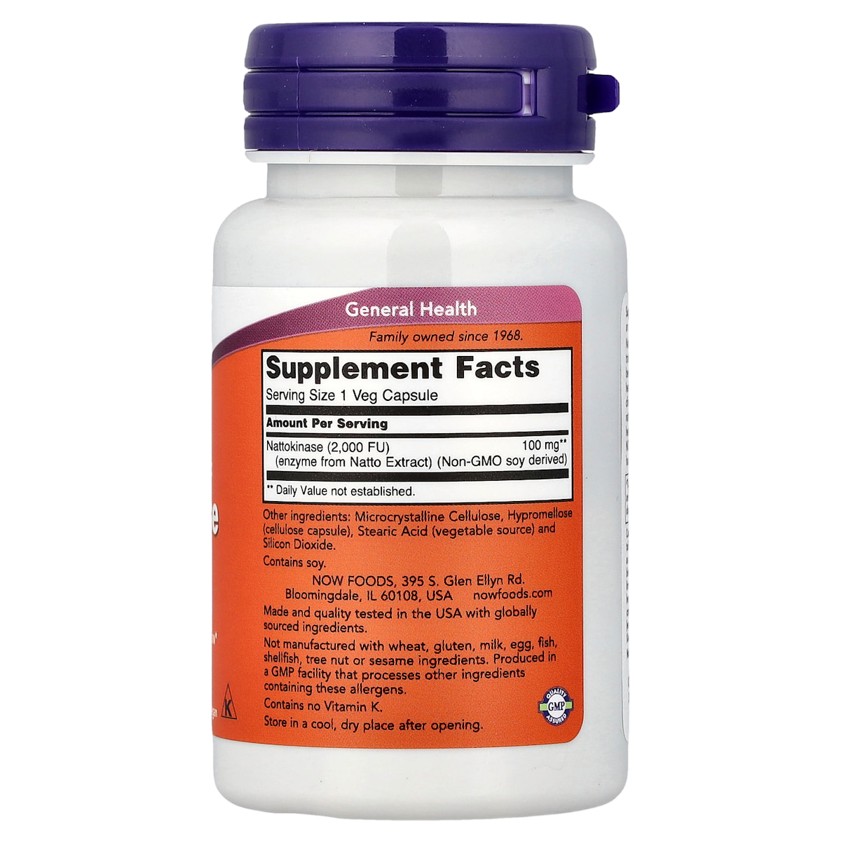 Supplement facts panel
