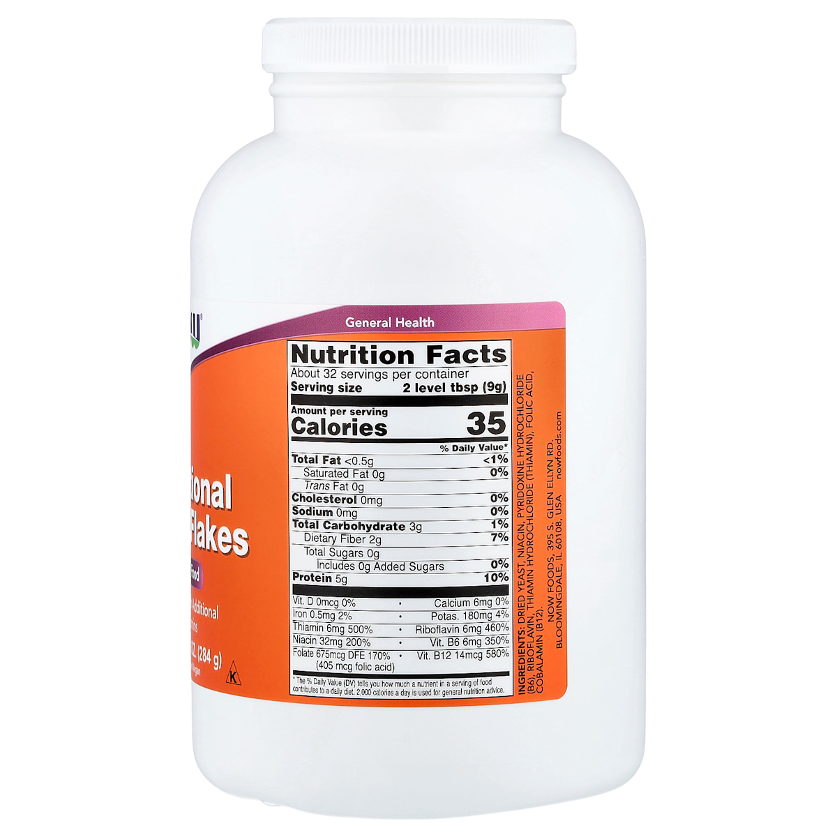 Supplement facts panel