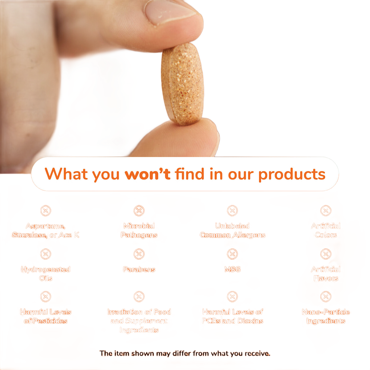 Supplement facts panel