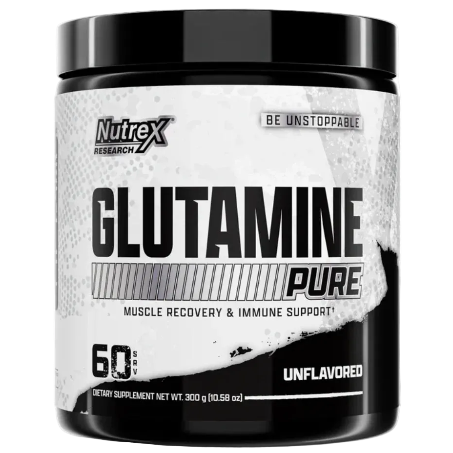 Nutrex Research Glutamine Drive – 300 g, 60 Servings | Muscle Recovery, Immune Support & Performance