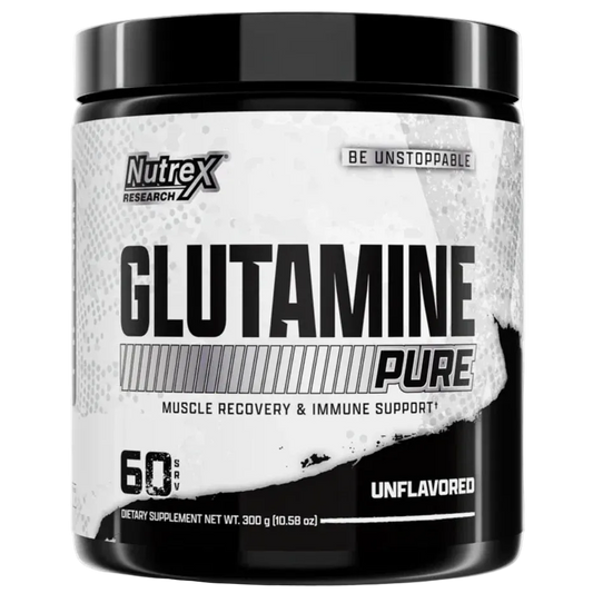 Nutrex Research Glutamine Drive – 300 g, 60 Servings | Muscle Recovery, Immune Support & Performance
