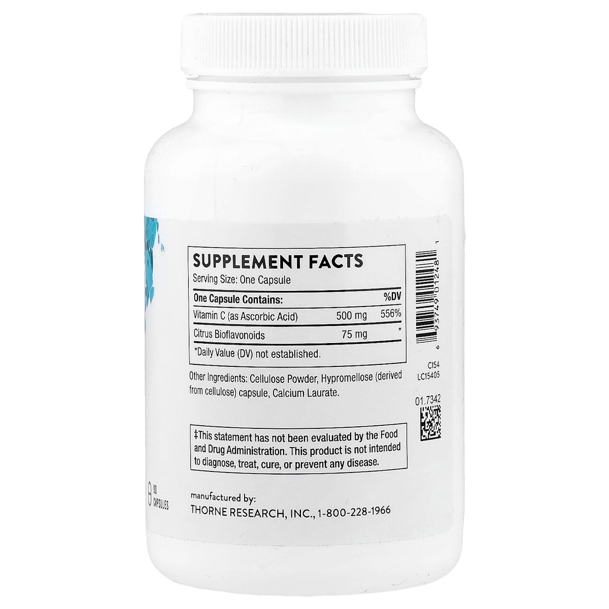 Supplement facts panel