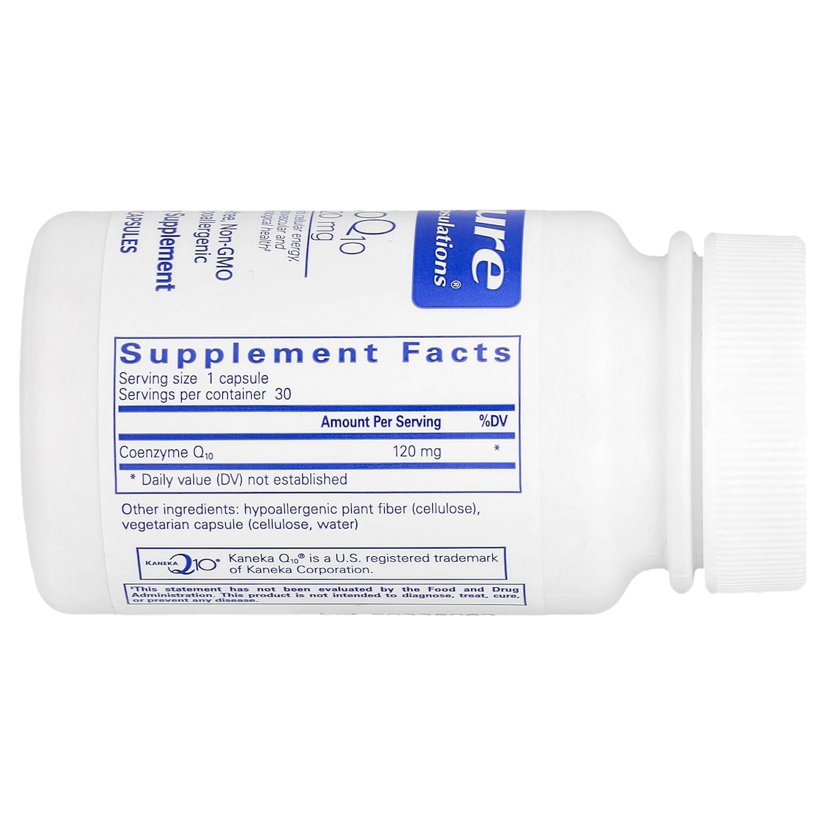 Supplement facts panel