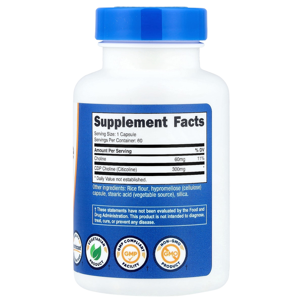 Supplement facts panel
