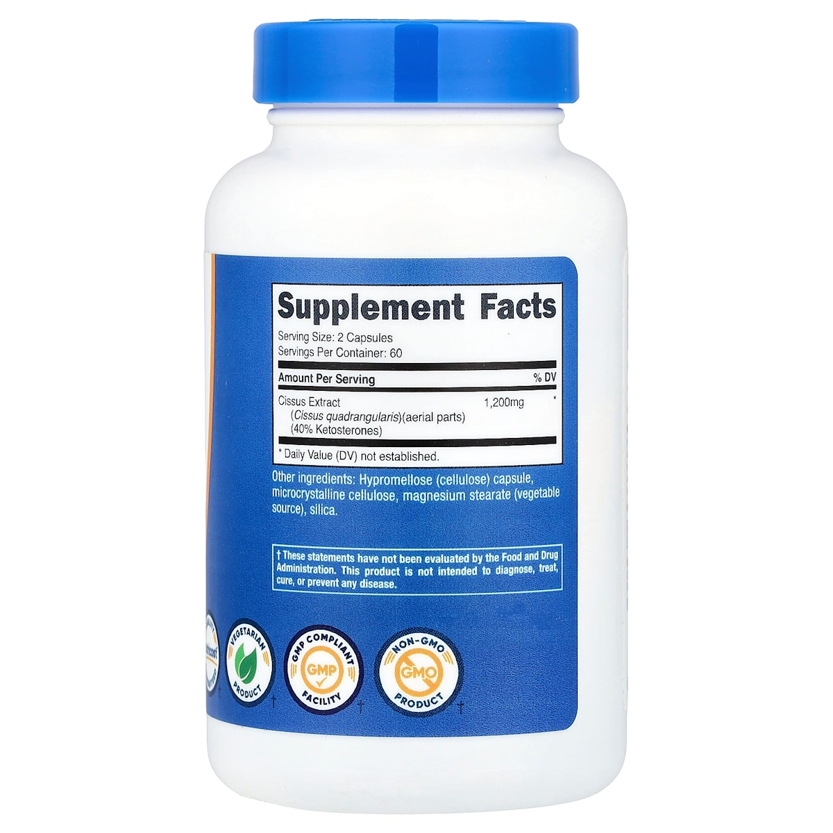 Supplement facts panel
