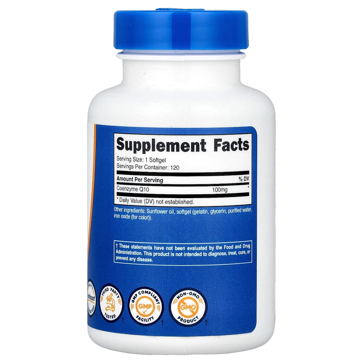 Supplement facts panel
