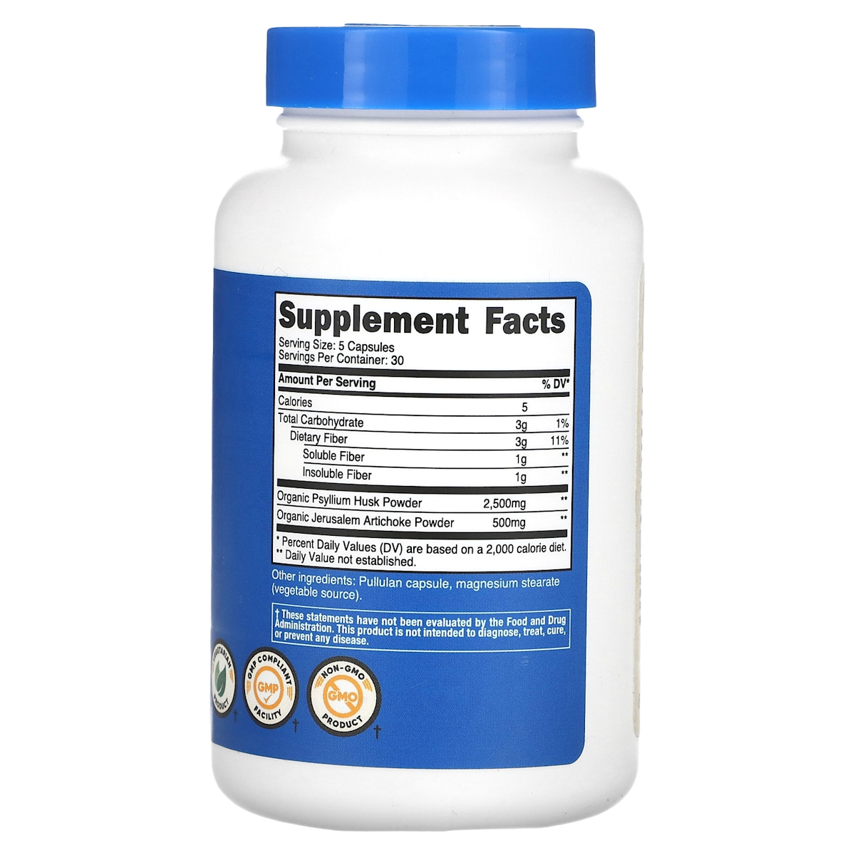 Supplement facts panel