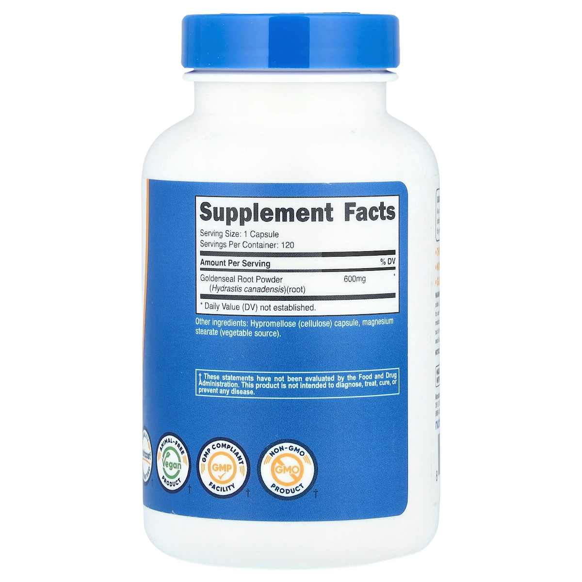 Supplement facts panel