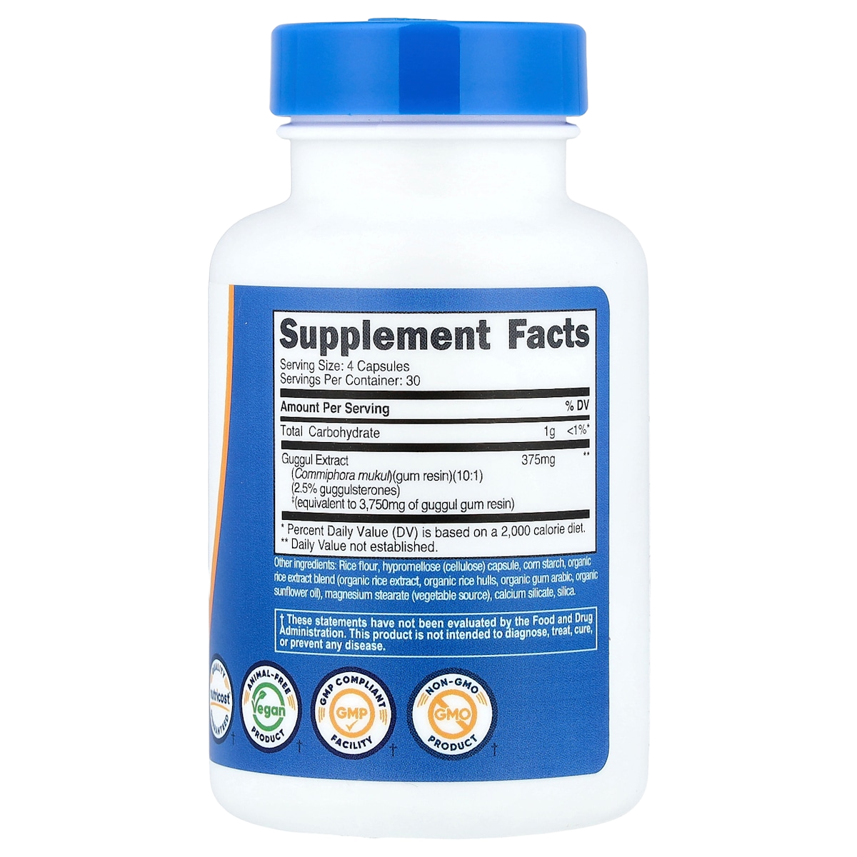 Supplement facts panel