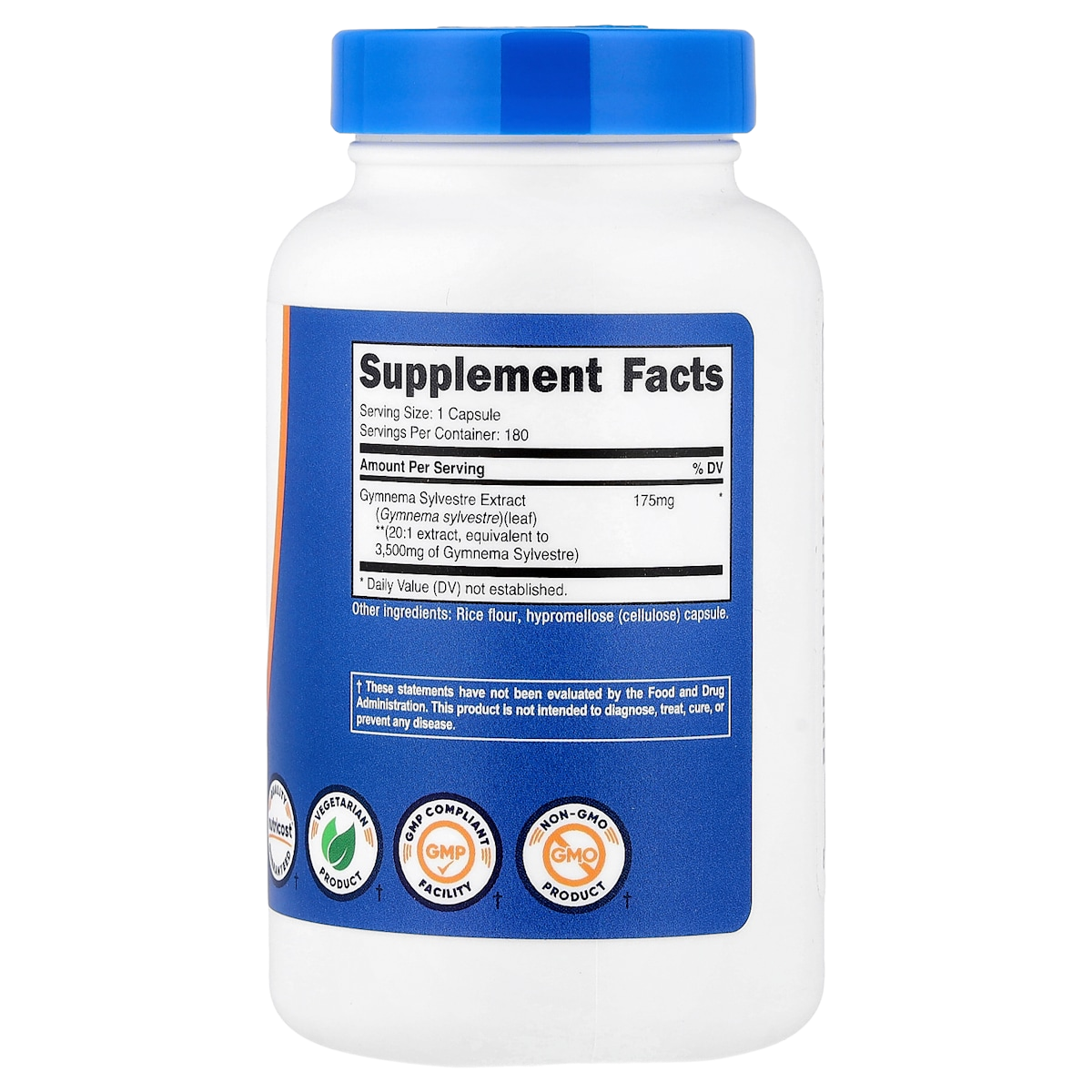 Supplement facts panel