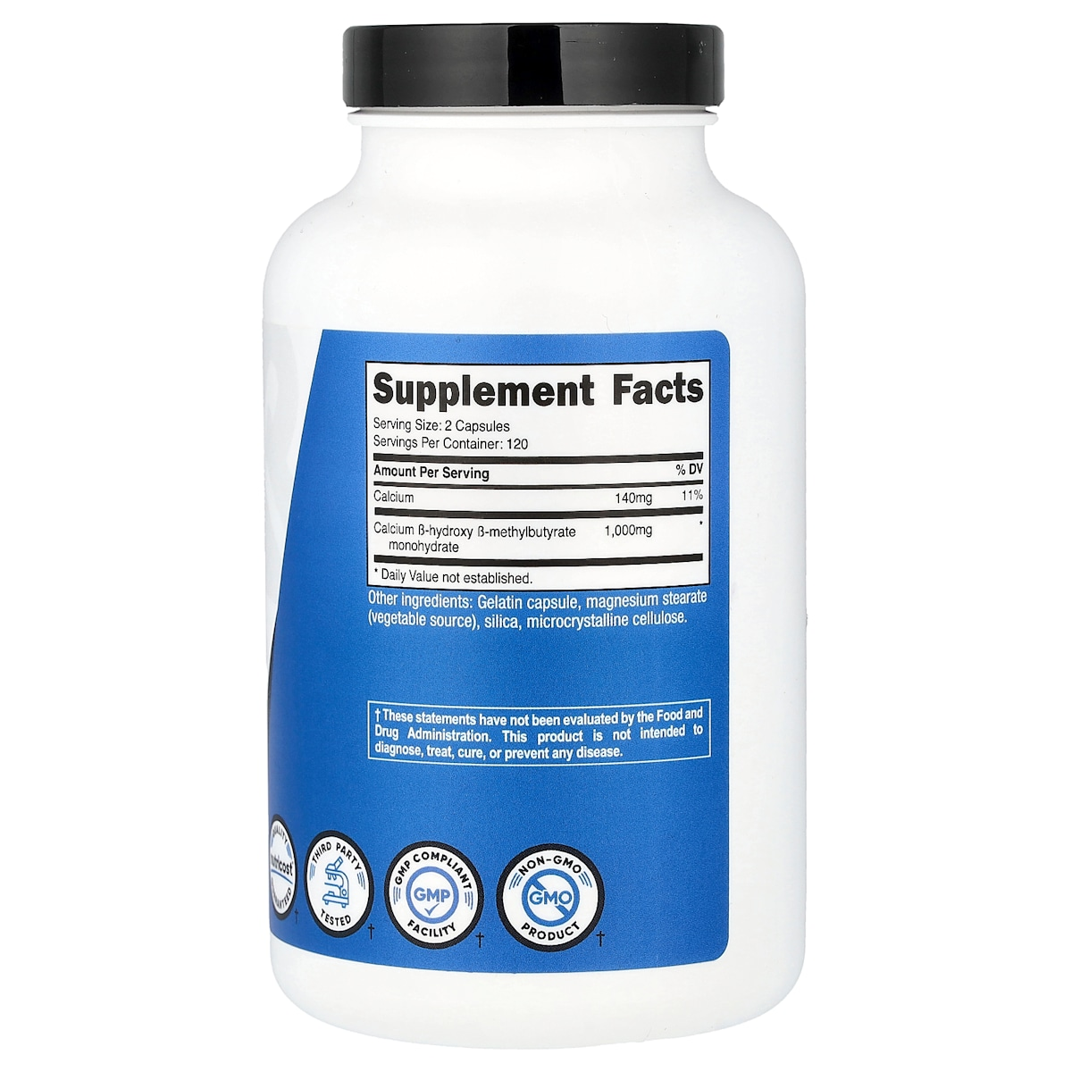 Supplement facts panel