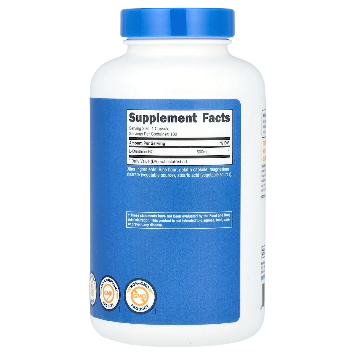 Supplement facts panel