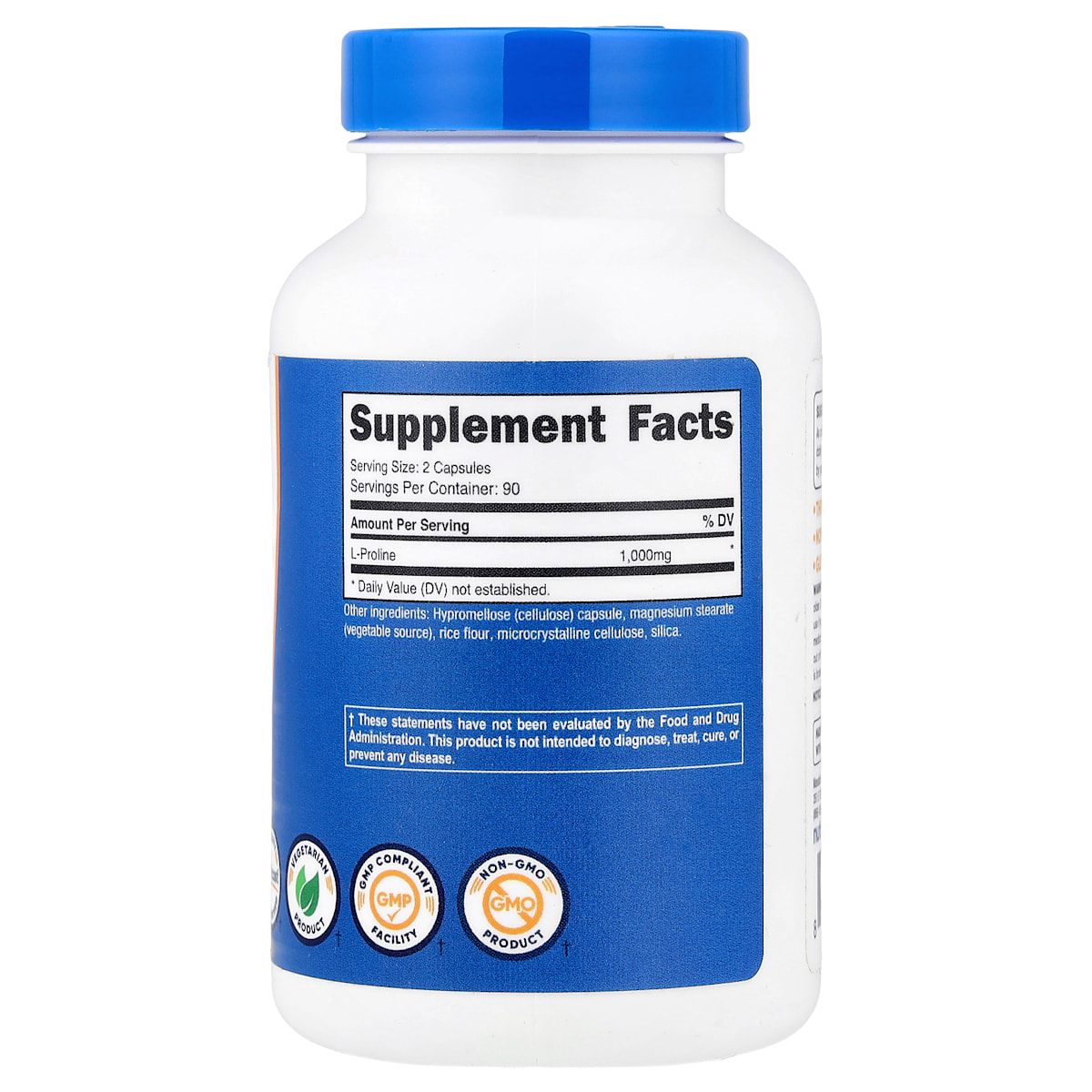 Supplement facts panel