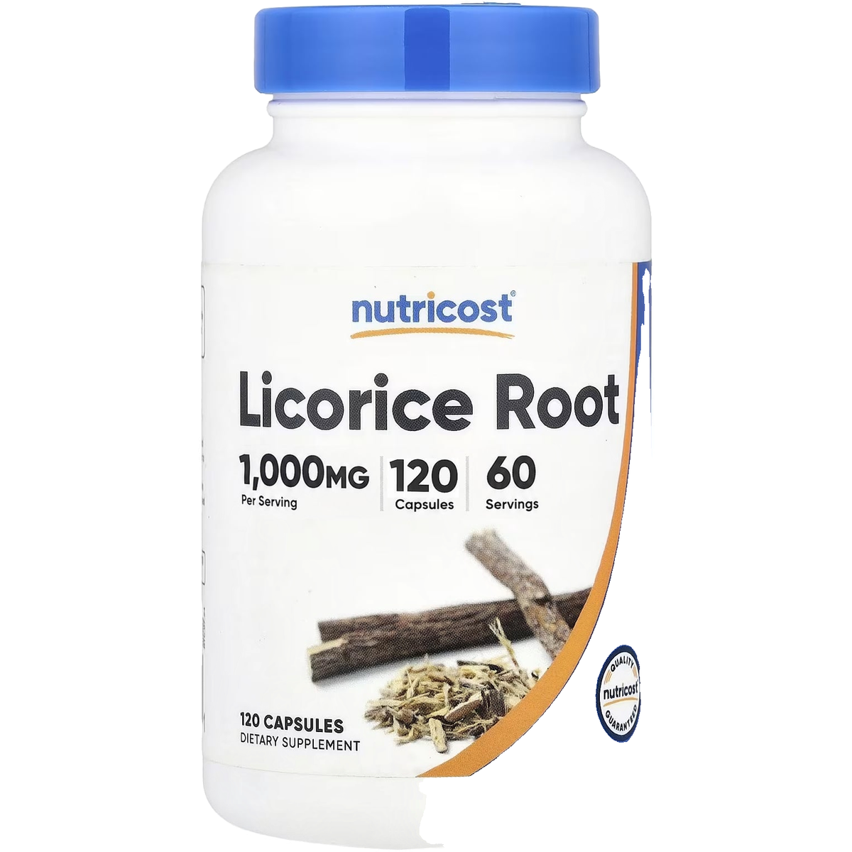 Nutricost Licorice Root 1000mg, 120 Capsules