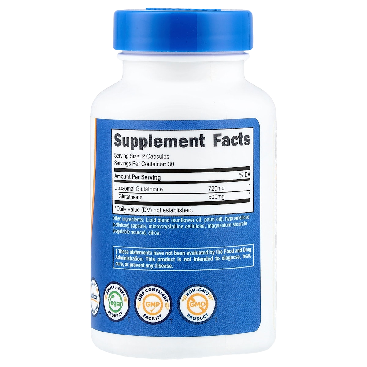 Supplement facts panel