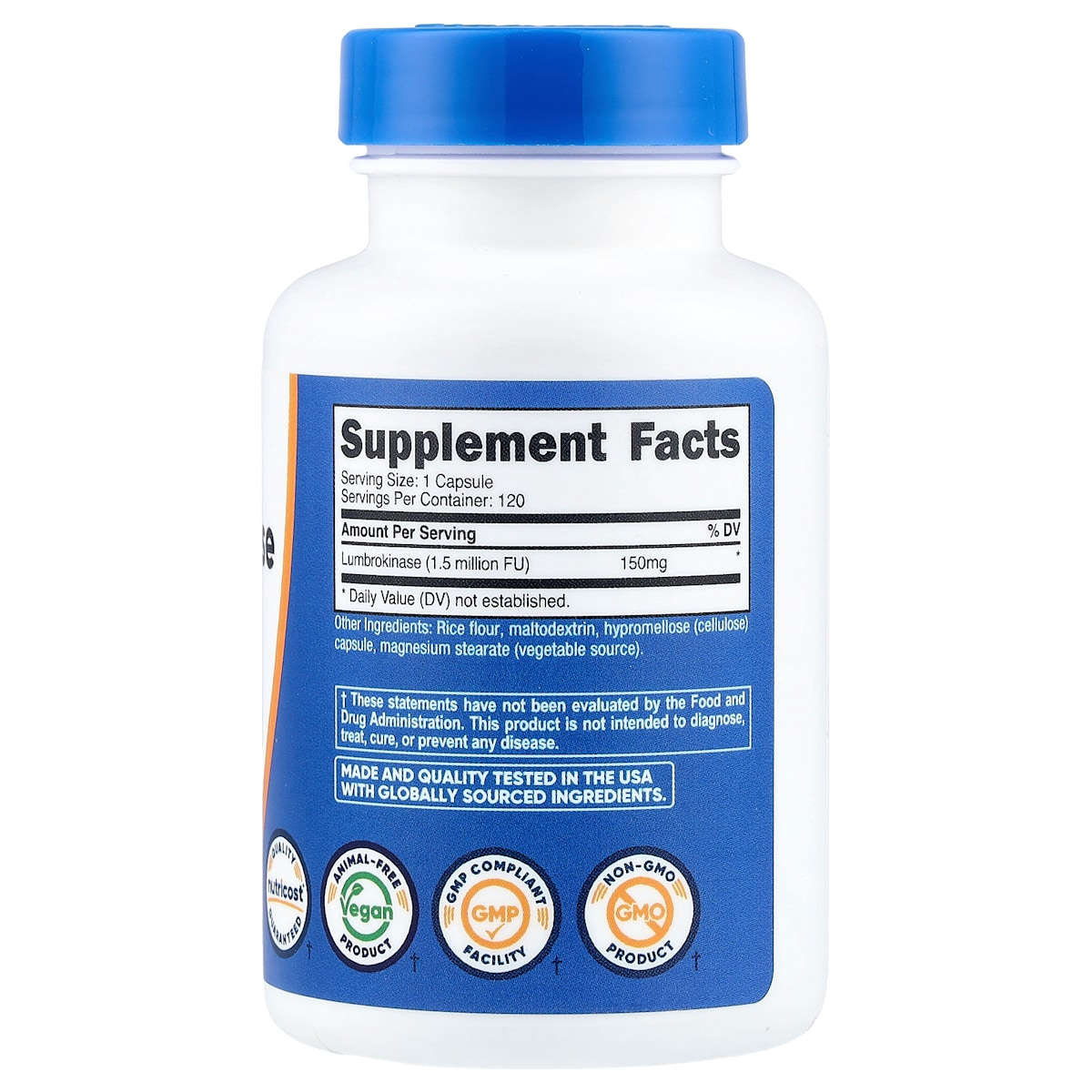 Supplement facts panel