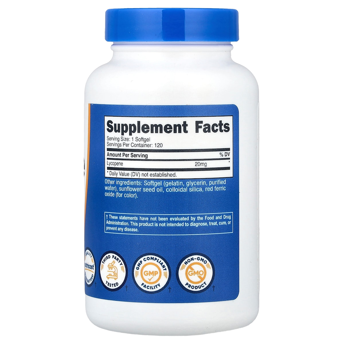 Supplement facts panel
