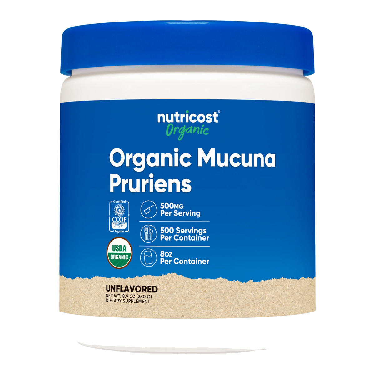 Nutricost Mucuna Pruriens Powder, 500 Servings
