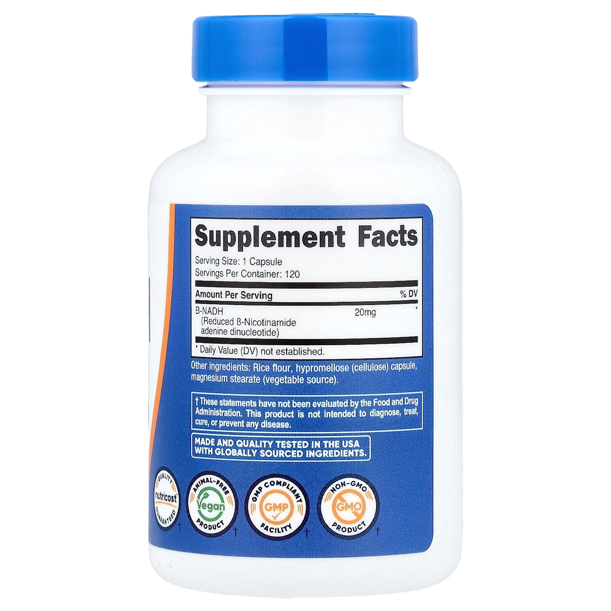 Supplement facts panel