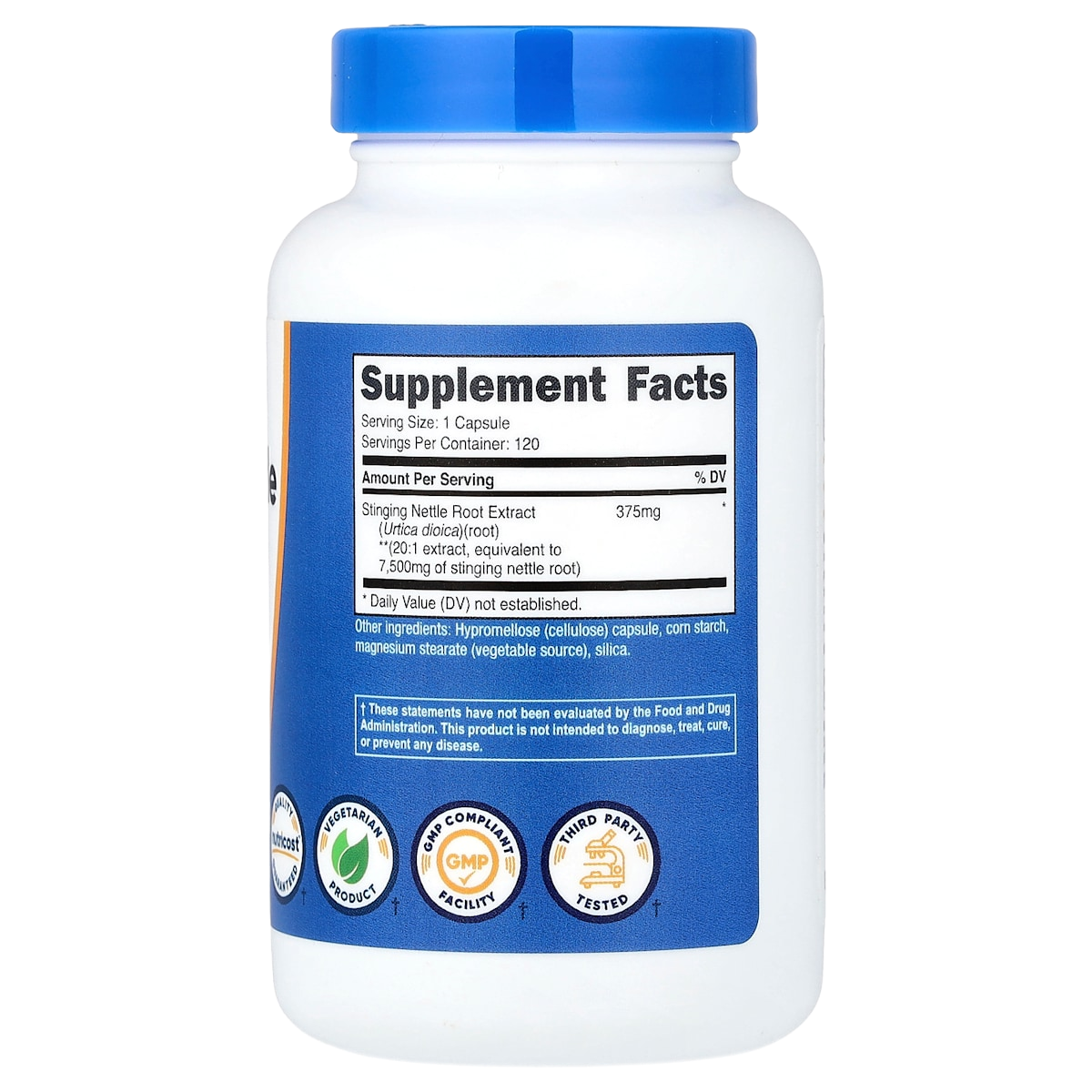 Supplement facts panel
