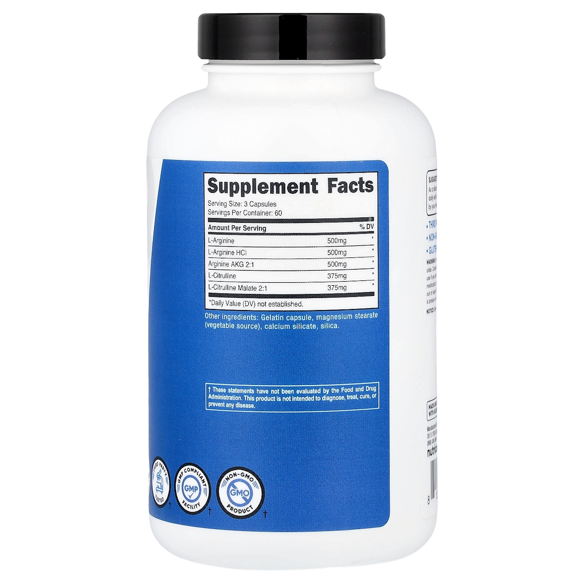 Supplement facts panel