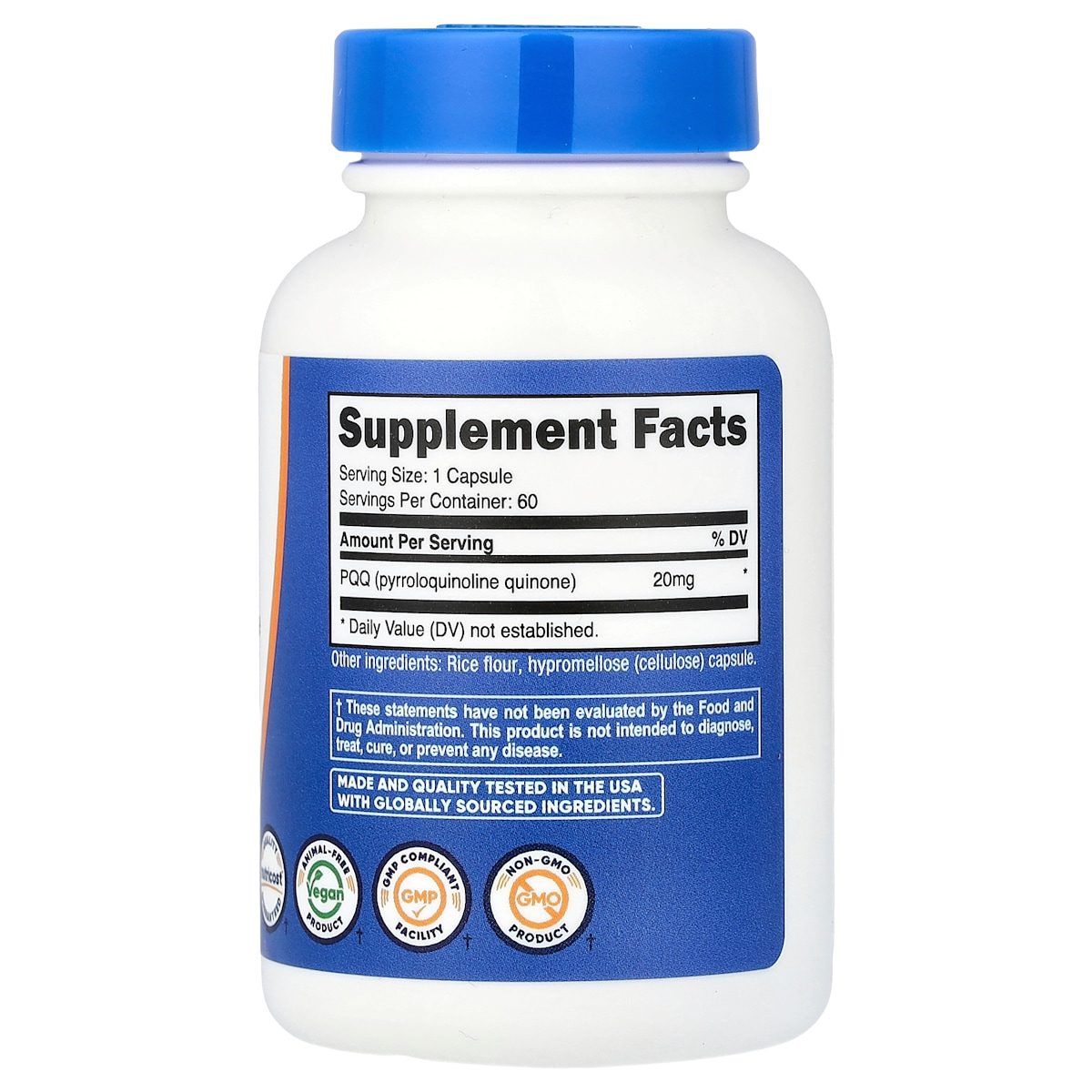 Supplement facts panel
