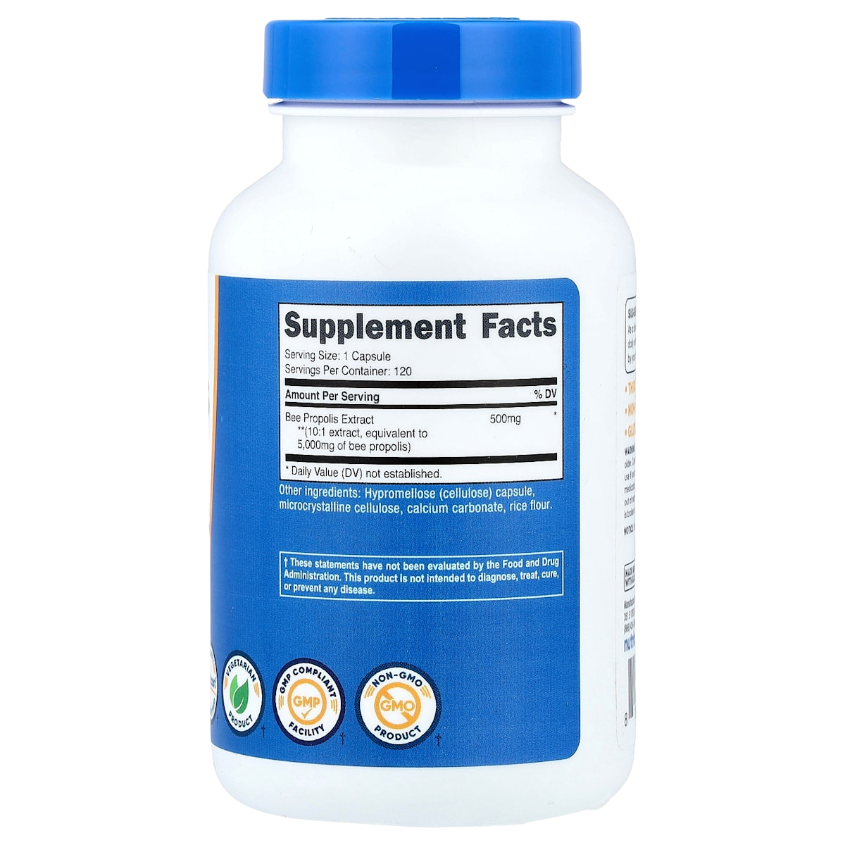 Supplement facts panel