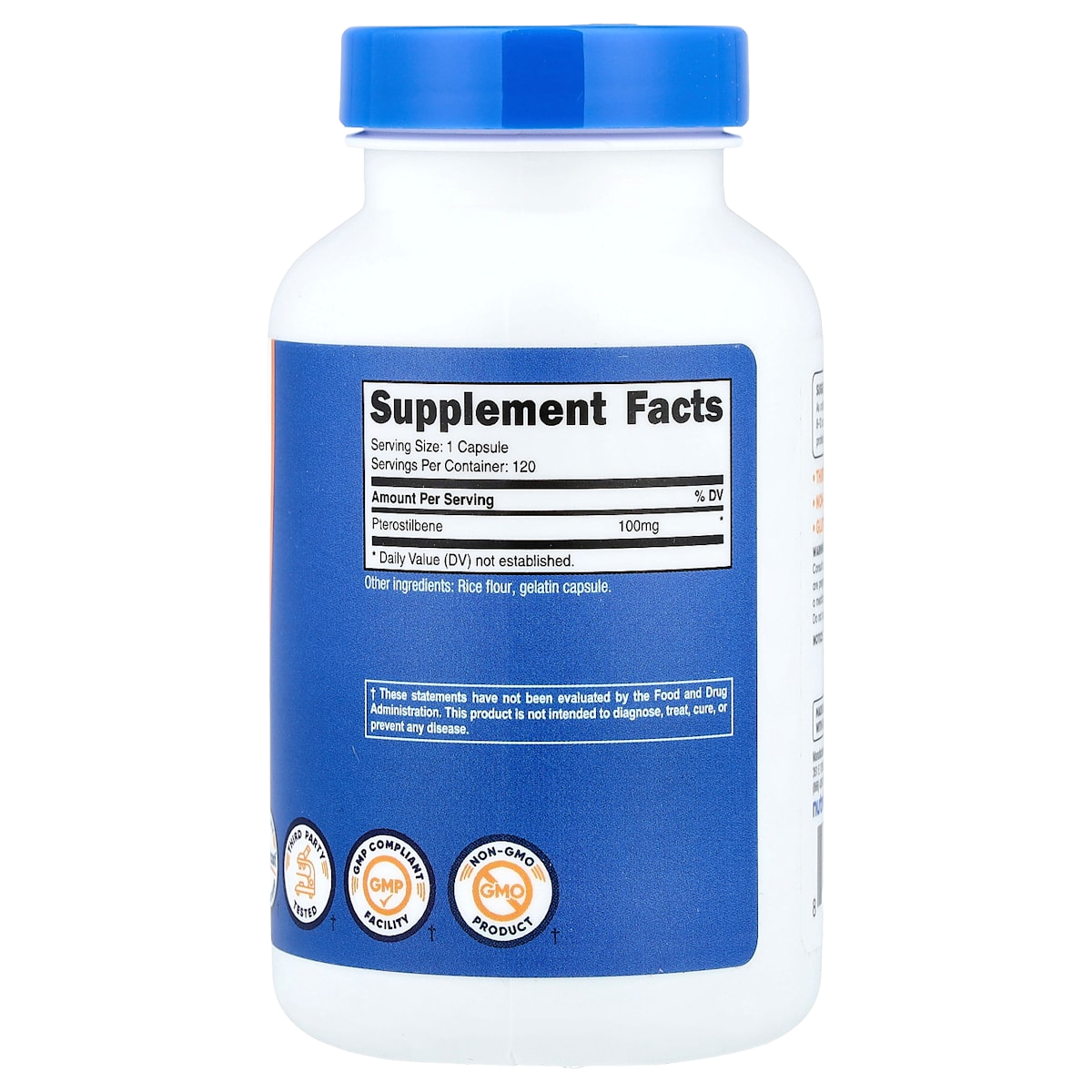 Supplement facts panel