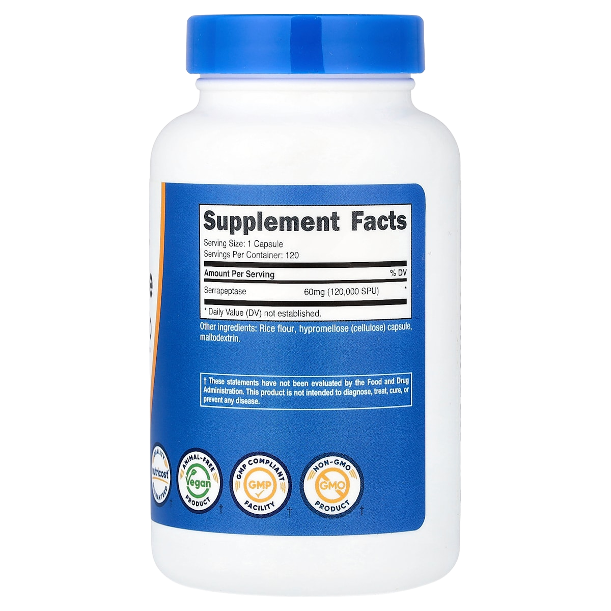 Supplement facts panel