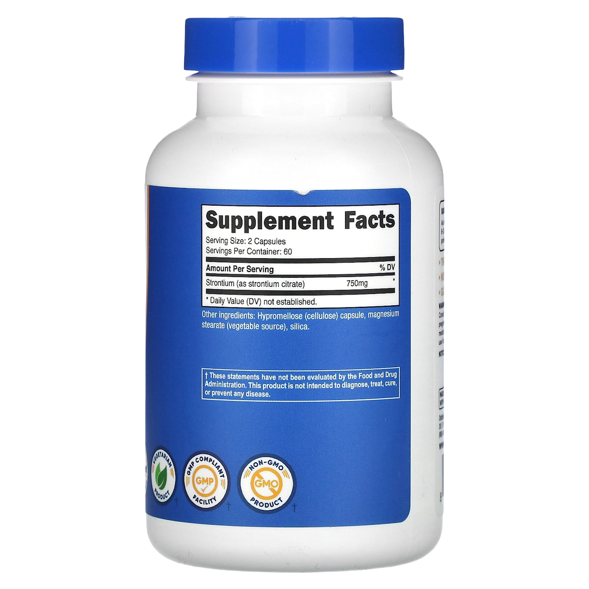 Supplement facts panel