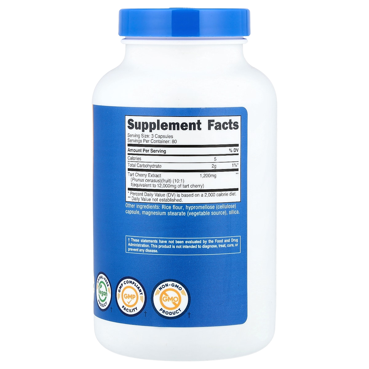 Supplement facts panel