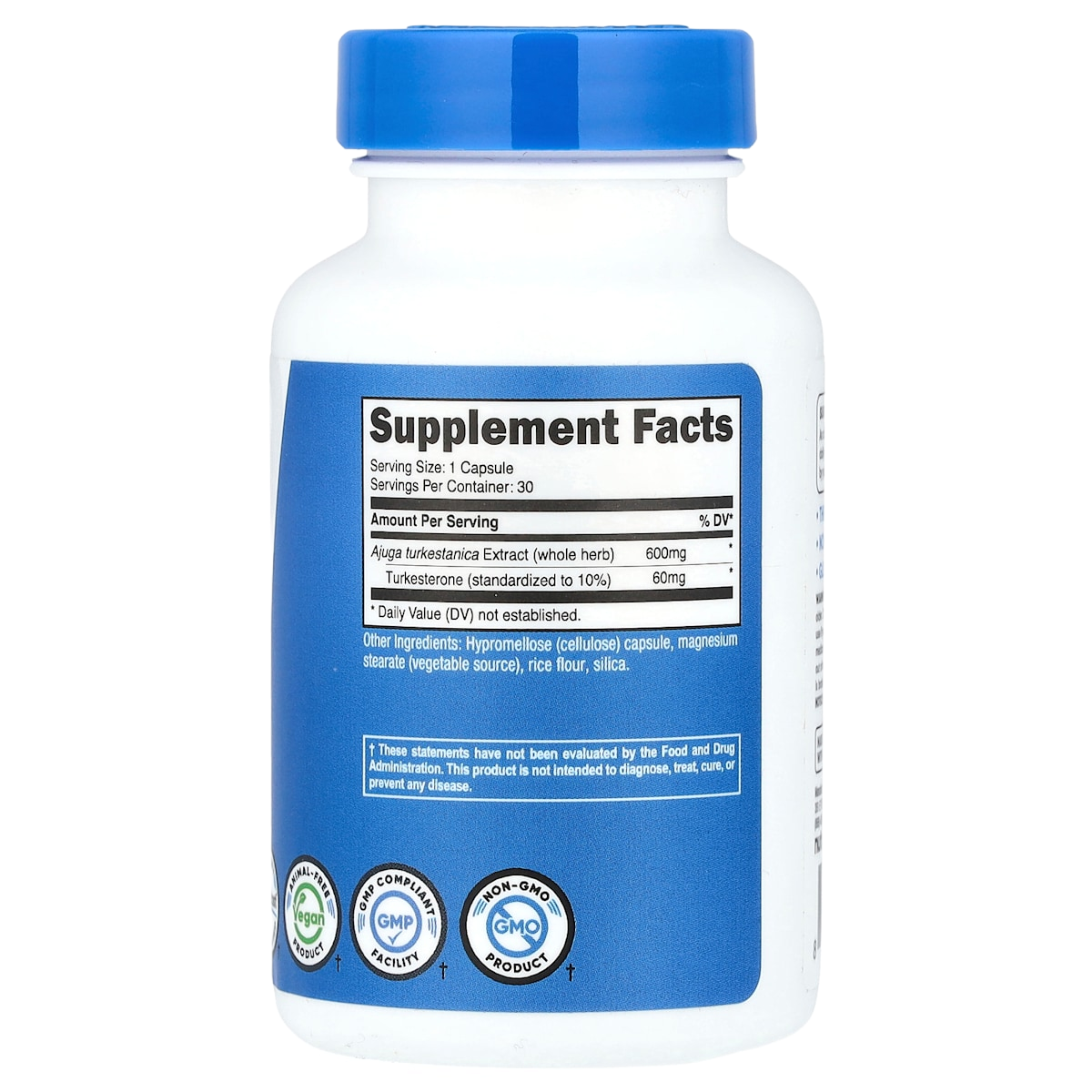 Supplement facts panel