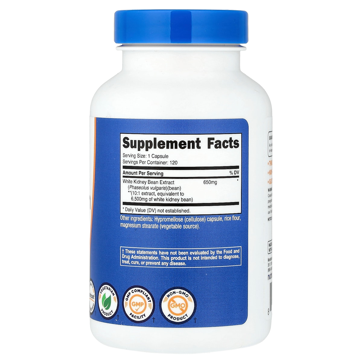 Supplement facts panel
