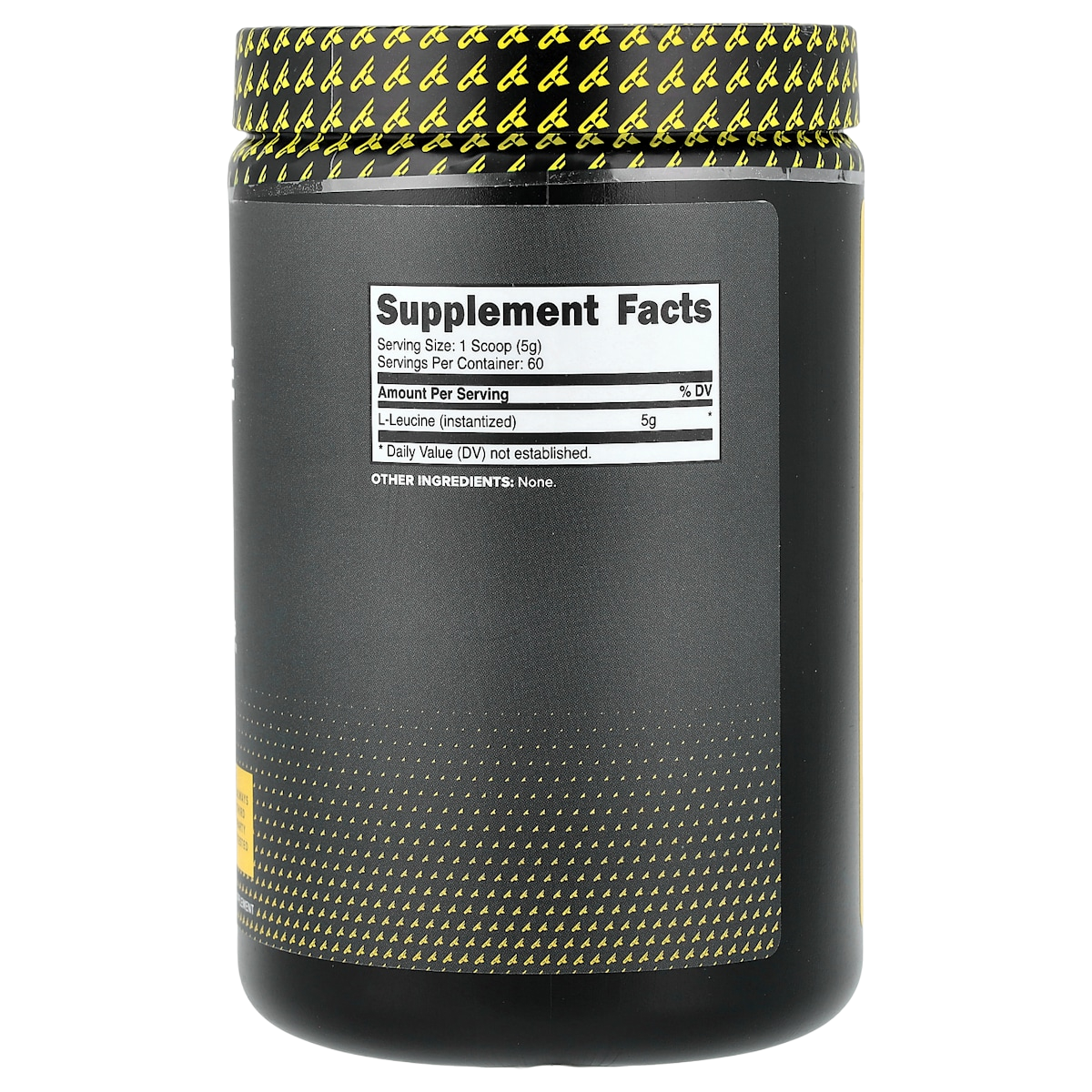 Supplement facts panel