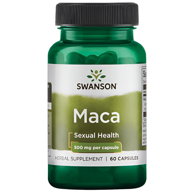 Swanson, Maca, 500 mg, 60 Capsules