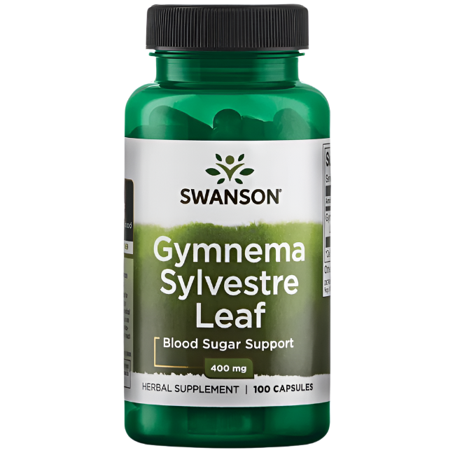 Swanson Gymnema Sylvestre Leaf, Full Spectrum, 400 mg, 100 Capsules‏