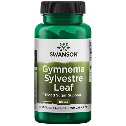 Swanson Gymnema Sylvestre Leaf, Full Spectrum, 400 mg, 100 Capsules‏