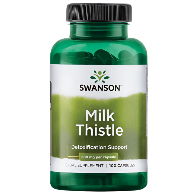 Swanson, Milk Thistle, 500 mg, 100 Capsules