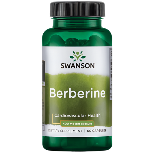 Swanson Berberine, 400 mg, 60 Capsules‏