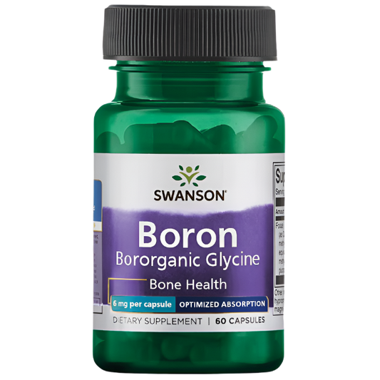 Swanson, Albion, Boron, 6 mg, 60 Capsules