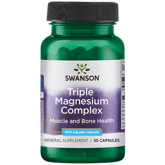 Swanson Premium, Triple Magnesium Complex, 30 Servings