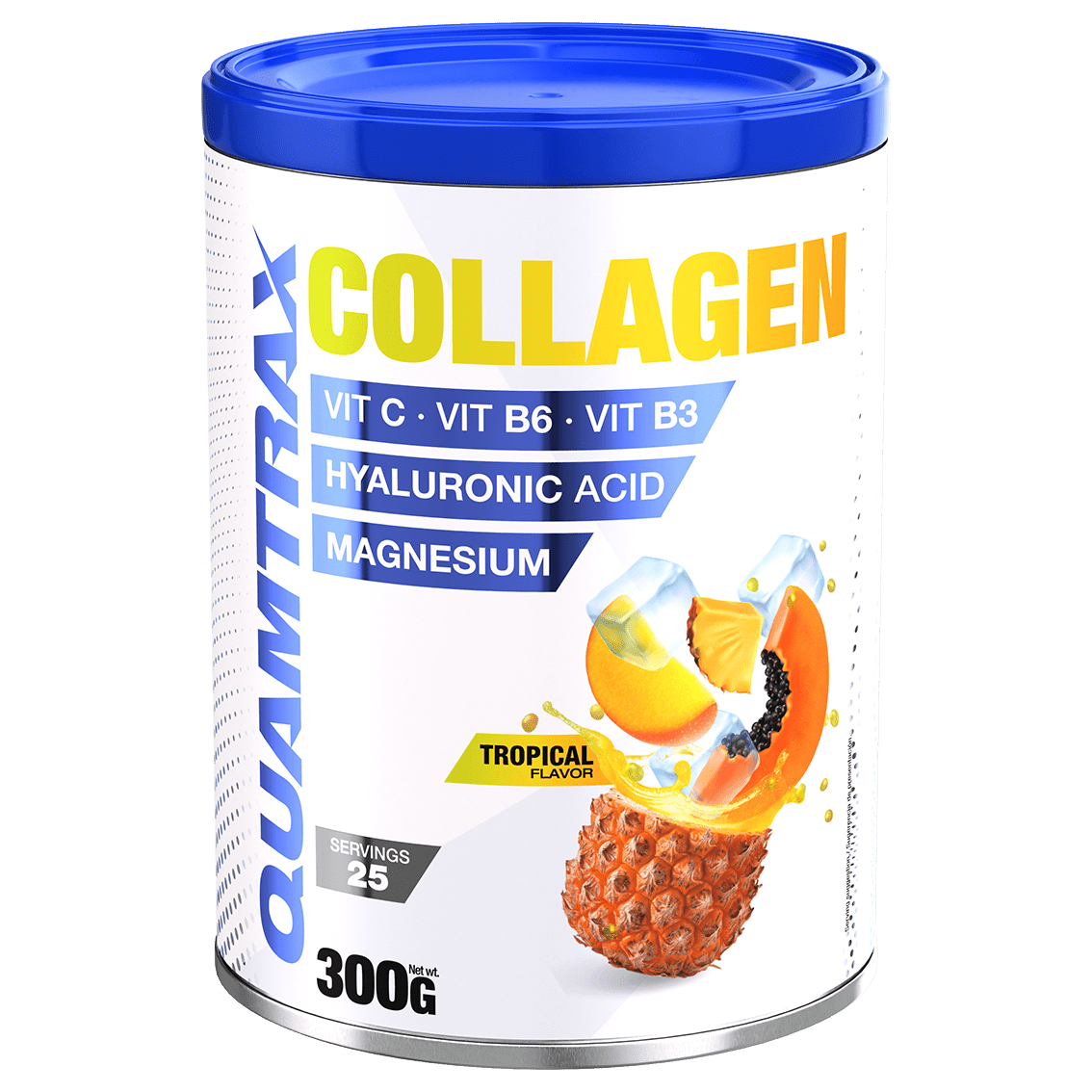 Quamtrax Collagen with Magnesium (300g) – Tropical