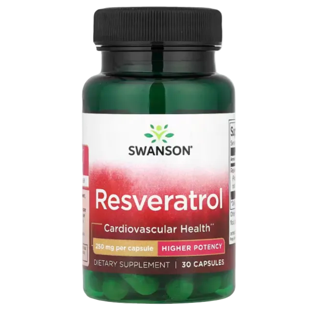 Swanson Resveratrol 250 mg 30 Capsules