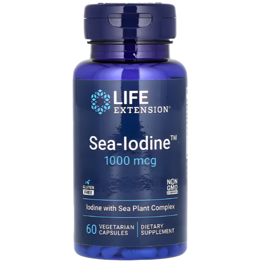 Life Extension, Sea-Iodine, 1,000 mcg, 60 Vegetarian Capsules