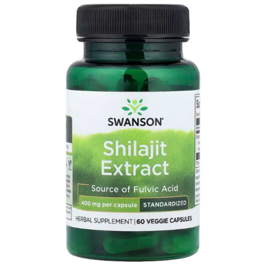Swanson Shilajit Extract 400mg, 60 Servings