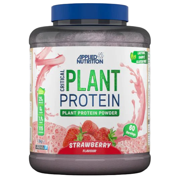Applied Nutrition Critical Plant Protein – 1.8 KG (60 Servings) | Vegan Protein Powder for Muscle Recovery & Nutrition